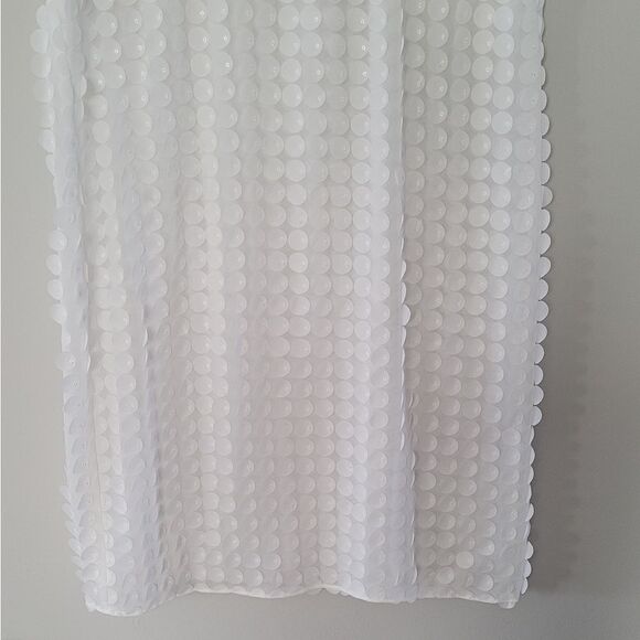 W By Worth White Circle aplique dress Size 6 - Picture 6 of 13